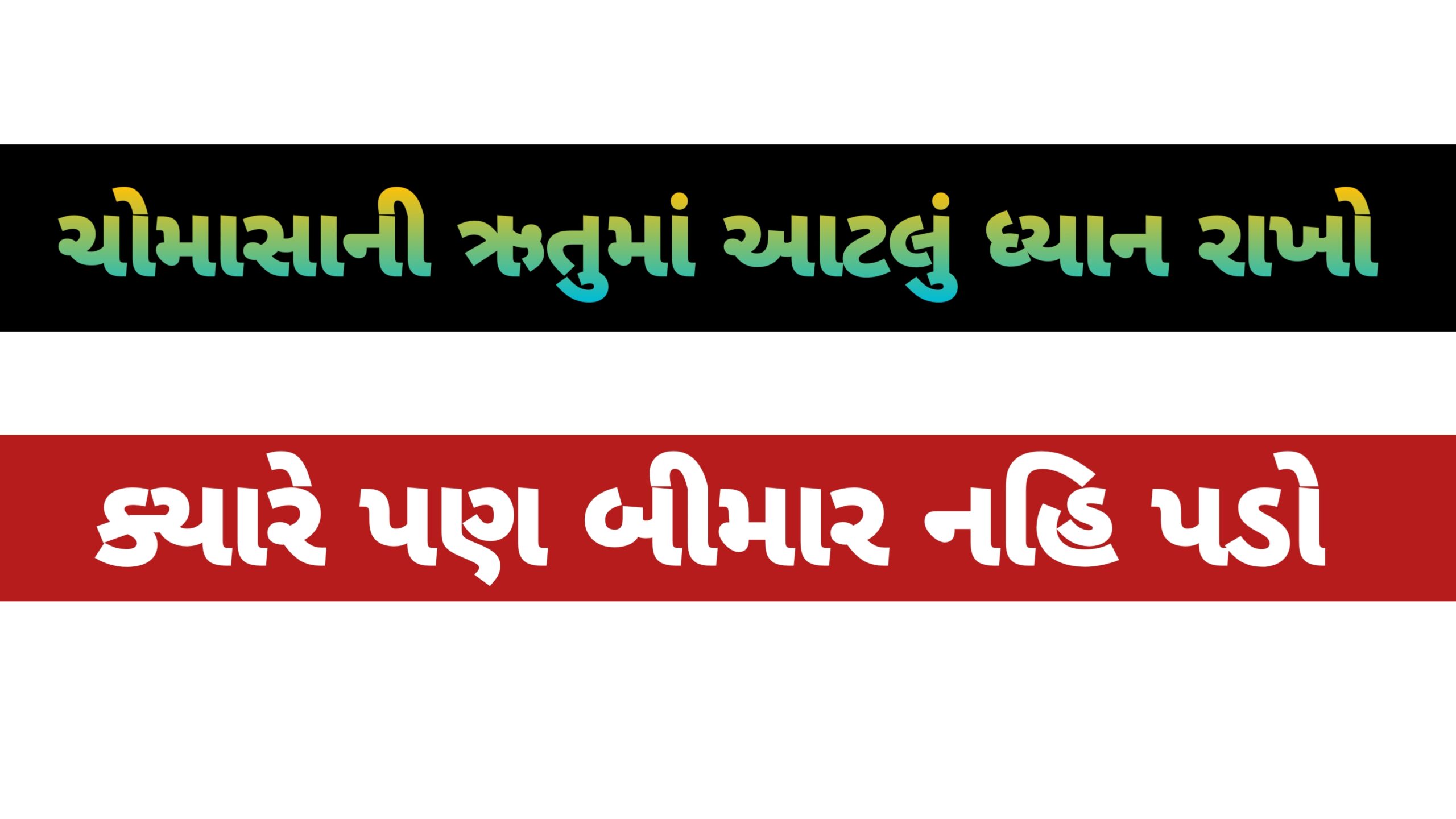 Read more about the article ચોમાસામાં બીમારીથી બચવા માટેના ઉપાય: આરોગ્યમંત્ર