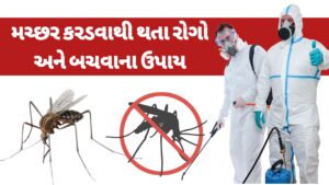 Read more about the article મચ્છર કરડવાથી થતા રોગો અને તેનાથી બચવાના ઉપાય