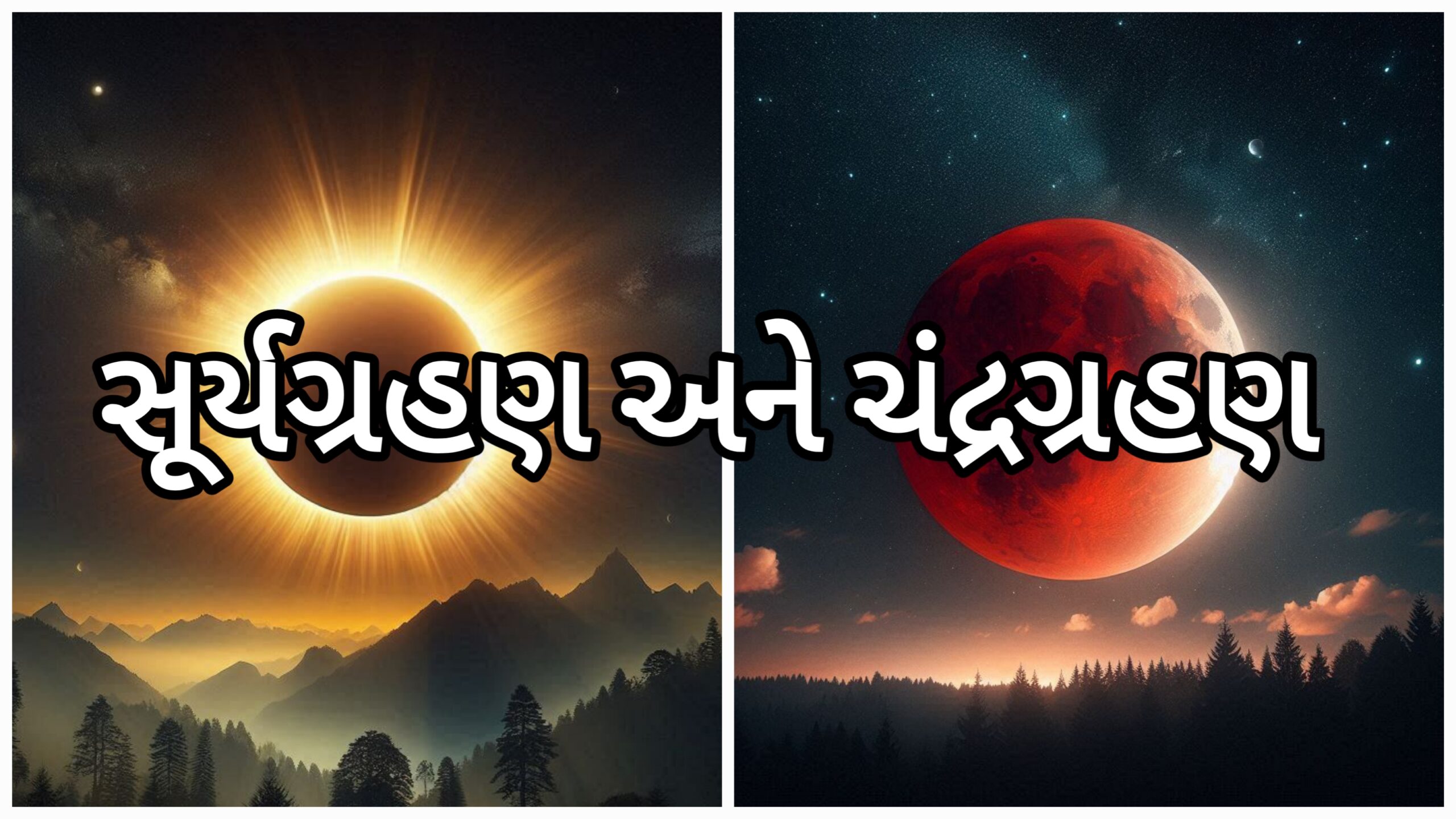 You are currently viewing સૂર્યગ્રહણ અને ચંદ્રગ્રહણ : સંપૂર્ણ માહિતી
