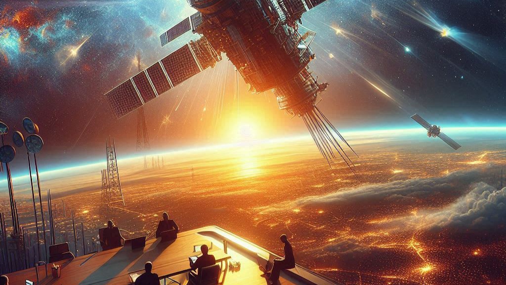 You are currently viewing સ્ટારલીંક(starlink) ની ભારતમાં એન્ટ્રી : ઇન્ટરનેટ રિવોલ્યુશન🚀