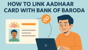 Read more about the article Bank Of Baroda Aadhar Card Link In Gujarati | બેન્ક ઓફ બરોડા આધારકાર્ડ લીંક 2025 | BOB aadharcard link process