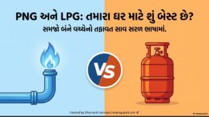 Read more about the article PNG અને LPG ગેસ માં શું તફાવત છે ? || PNG VS LPG