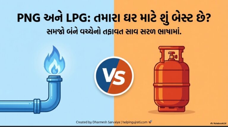 PNG અને LPG ગેસ માં શું તફાવત છે ? || PNG VS LPG